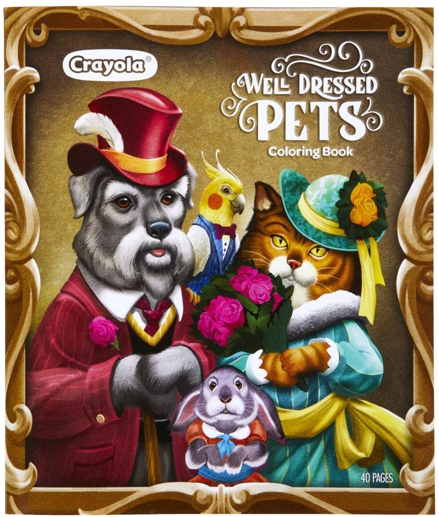 Download Buy Crayola Well Dressed Pets Coloring Book Online Shop Toys Outdoor On Carrefour Uae