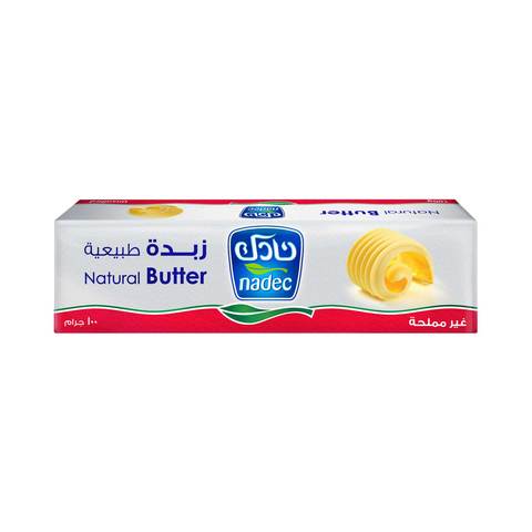 Buy Nadec Natural Butter Unsalted 200 G Online Shop Fresh Food On Carrefour Saudi Arabia