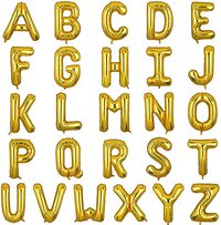 Buy Ggde 40 Inch Big Gold Letter Foil Mylar Helium Balloons Birthday Baby Shower Party Decoration Alphabet Z Online Shop Stationery School Supplies On Carrefour Uae