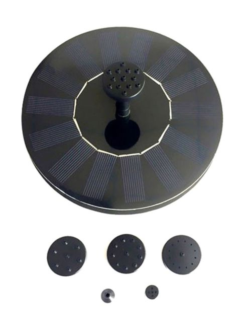 Buy Water Floating Solar Powered Fountain Pump Black Blue Online Shop Home Garden On Carrefour Uae