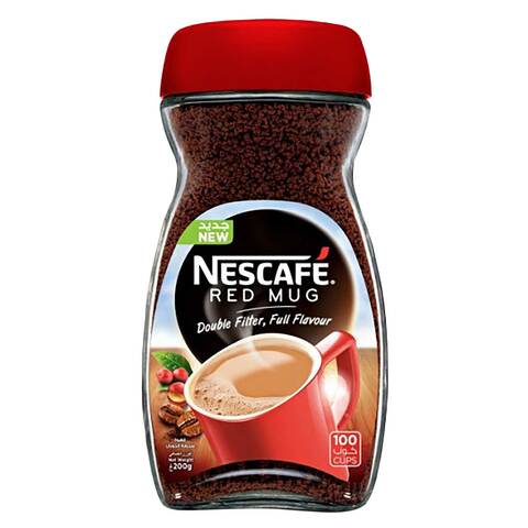 Buy Nescafe Red Mug Instant Coffee 200g Online Shop Beverages On Carrefour Uae