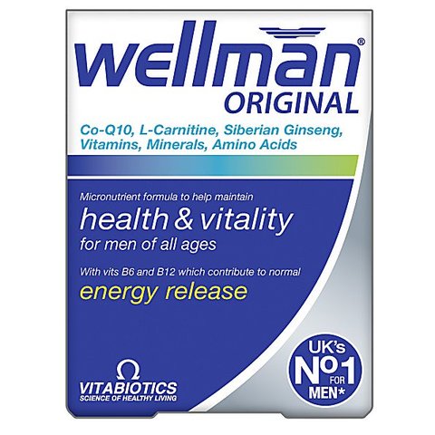Vitabiotics Wellman Original For Men of All Ages 30 Tablets