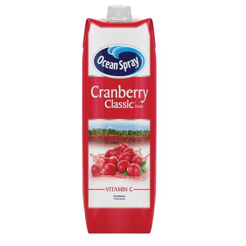 Buy Ocean Spray Cranberry Classic Juice 1L Online - Shop Beverages on ...