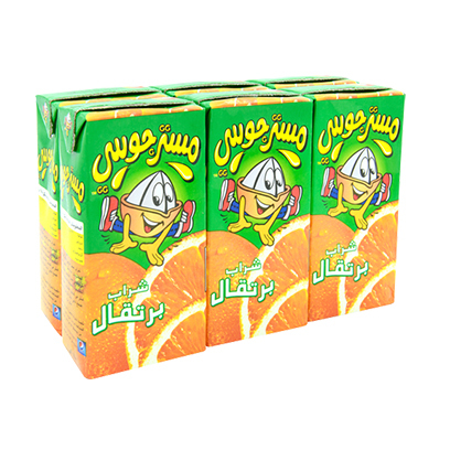 Buy Mr Juicy Orange Juice 180ml X6 Online Shop Beverages On Carrefour Lebanon