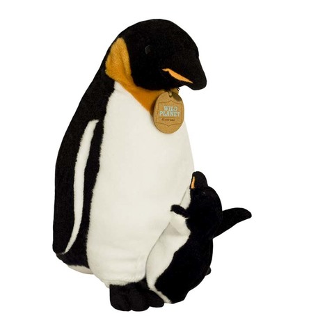 Buy Wild Planet Soft Toys Medium Classic Penguin With Baby Online Shop Toys Outdoor On Carrefour Uae