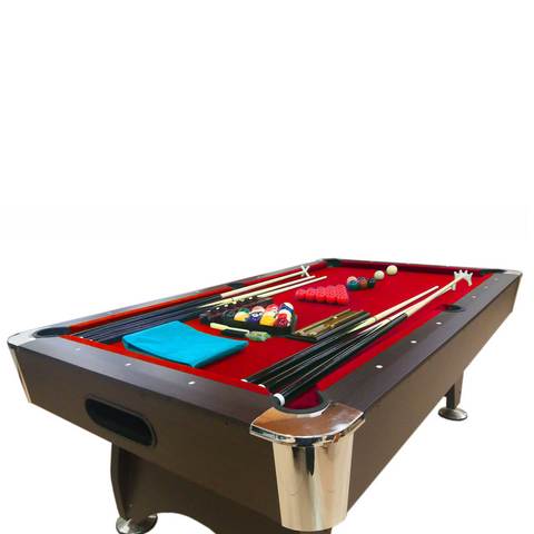 Buy Simbashoppingmea 7 Ft Billiards Pool Table Full Optional Ndash Red Devil Online Shop Toys Outdoor On Carrefour Uae