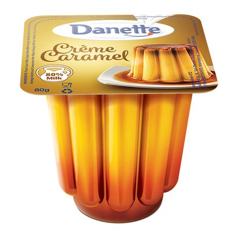 Buy Danette Cream Caramel 80 G Online Shop Fresh Food On Carrefour Saudi Arabia