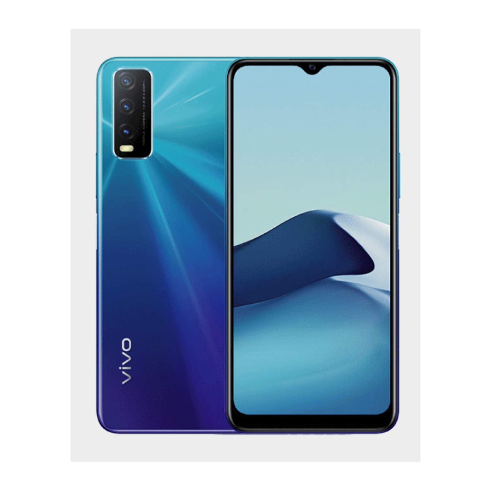 Buy Vivo Y20 4gb 64gb Smartphone Lte Nebula Blue Online Shop Smartphones Tablets Wearables On Carrefour Uae