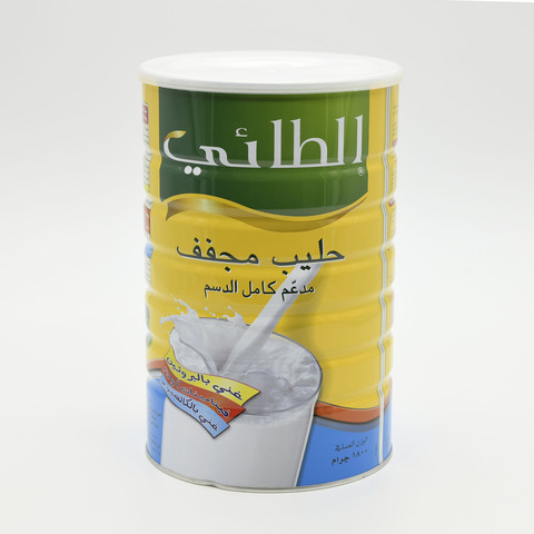 Buy Al Taie Milk Powder Full Cream 1 8 Kg Online Shop Food Cupboard On Carrefour Saudi Arabia