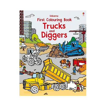 Download Buy Trucks Diggers Coloring Book Online Shop Kiosk On Carrefour Lebanon