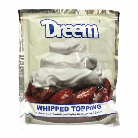Buy Dreem Whipped Topping 45gm Online Shop Food Cupboard On Carrefour Egypt