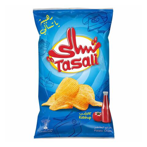 Buy Tasali Ketchup Potato Chips 180 G Online Shop Food Cupboard On Carrefour Saudi Arabia
