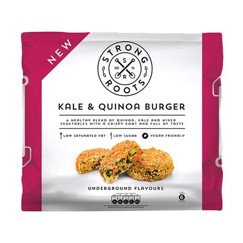 Buy Strong Roots Kale And Quinoa Burger 450g Online Shop Frozen Food On Carrefour Uae