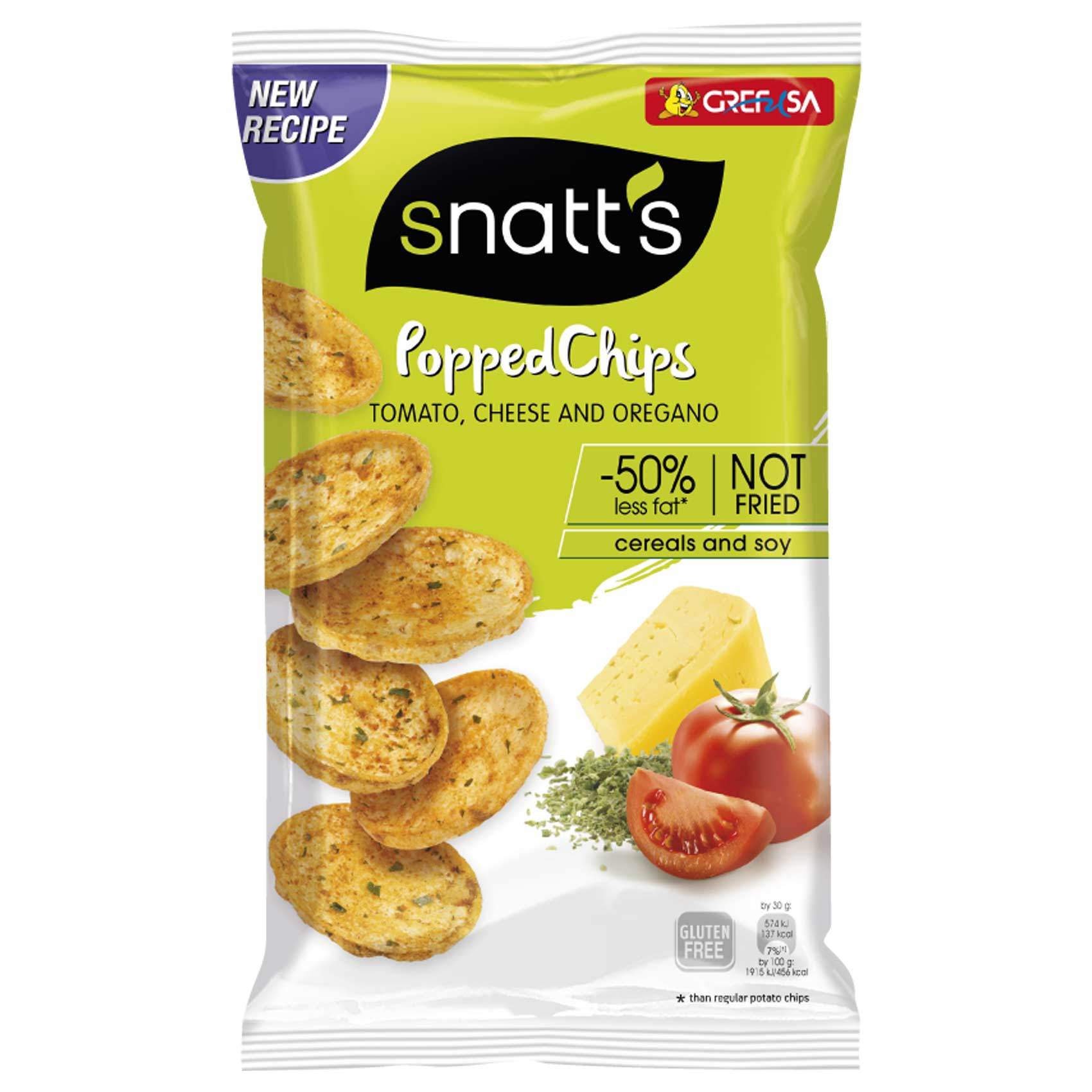 Buy Snatt S Popped Chips Cheese Tomato Herbs Gluten Free 75g Online Shop Food Cupboard On Carrefour Uae