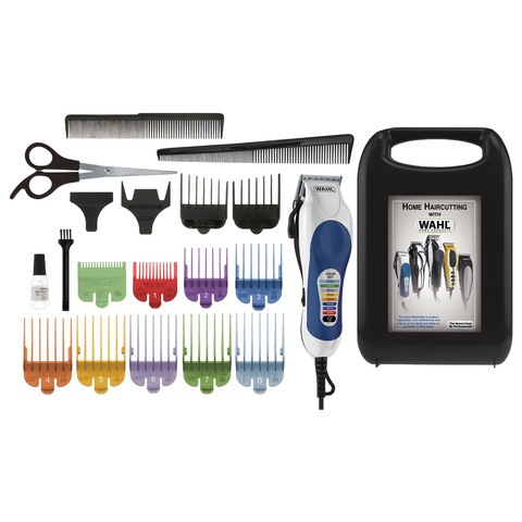 wahl color pro hair clipper with 23 pcs 79400637