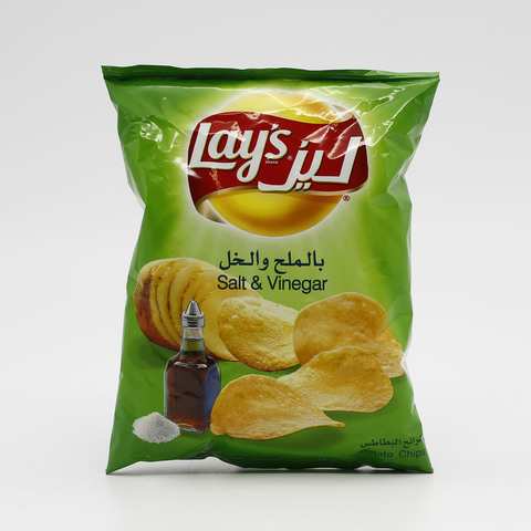 Buy Lays Potato Chips Salt Vinegar 50 G Online Shop Food Cupboard On Carrefour Saudi Arabia