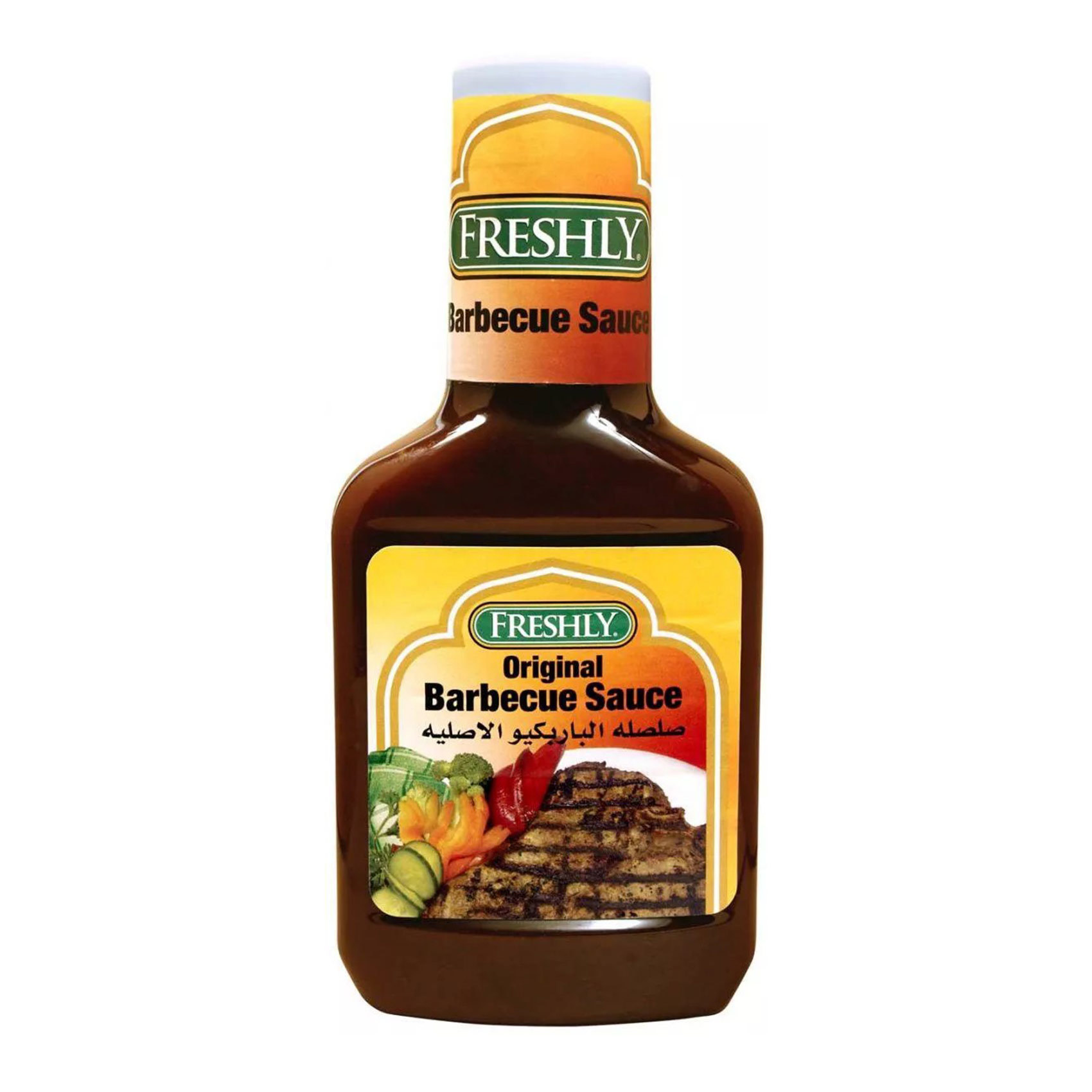 Buy Freshly Original Barbecue Sauce 510 G Online Shop Food Cupboard On Carrefour Saudi Arabia