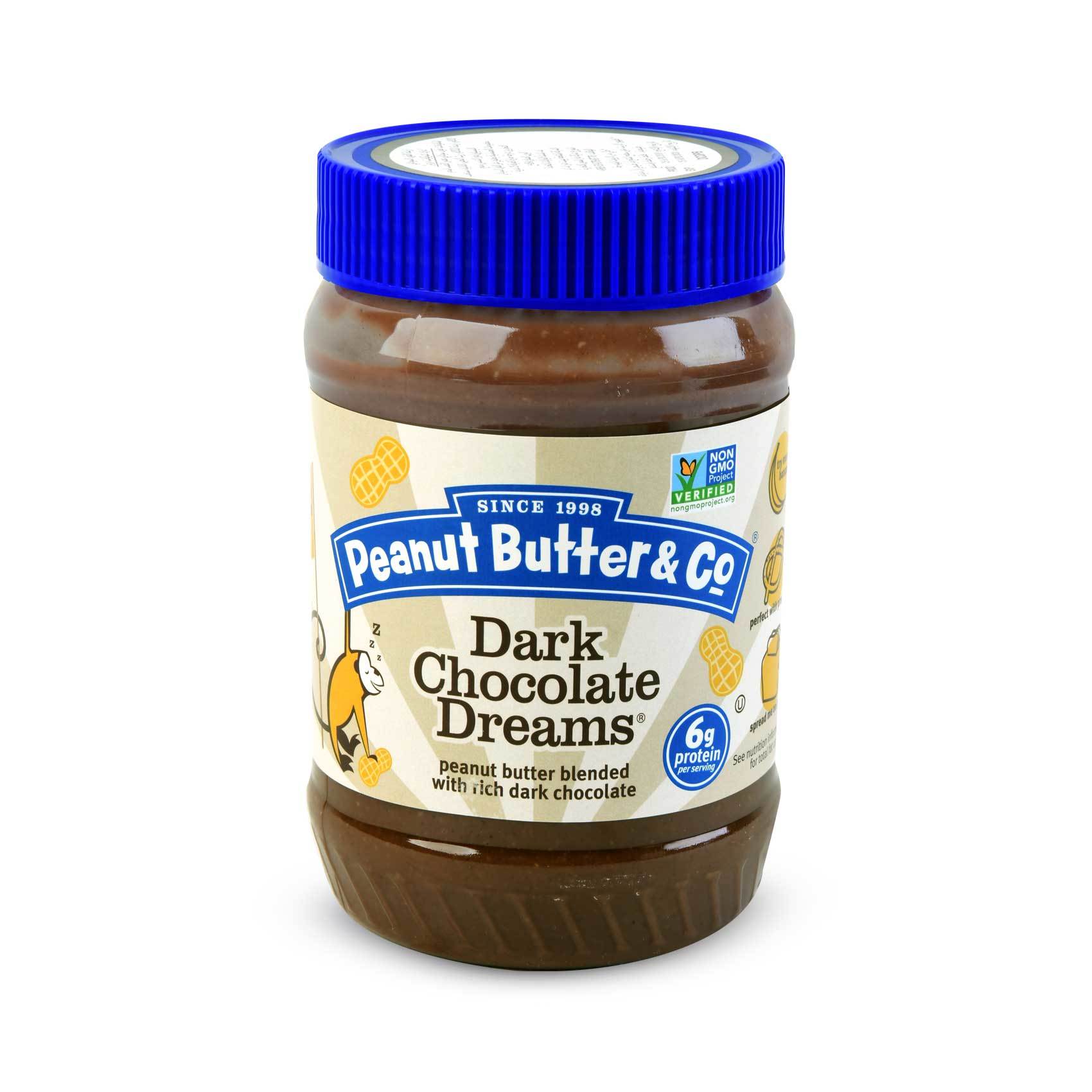 Buy Peanut Butter Co Dark Chocolate Dreams 454 G Online Shop Food Cupboard On Carrefour Saudi Arabia