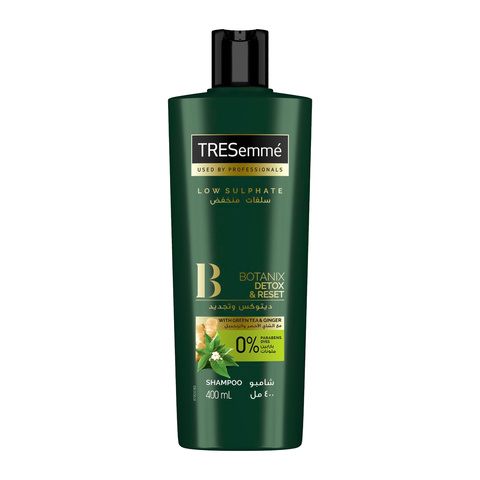 Buy Tresemm Eacute Botanix Natural Detox Reset Shampoo With Green Tea Ginger 400 Ml Online Shop Beauty Personal Care On Carrefour Saudi Arabia
