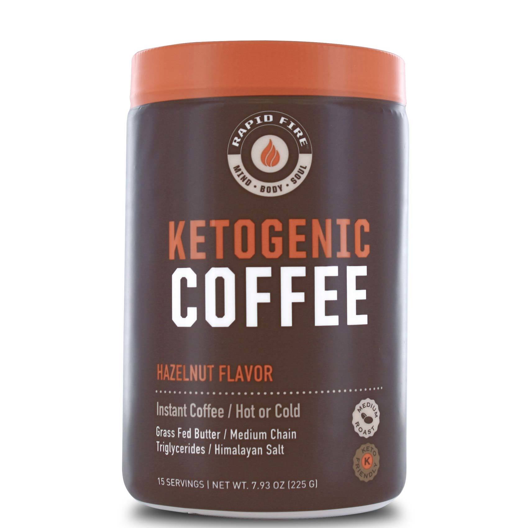 Buy Rapid Fire Ketogenic Coffee Hazelnut Flavor 225g Online Shop Health Fitness On Carrefour Uae