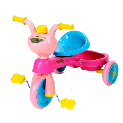 pink tricycle