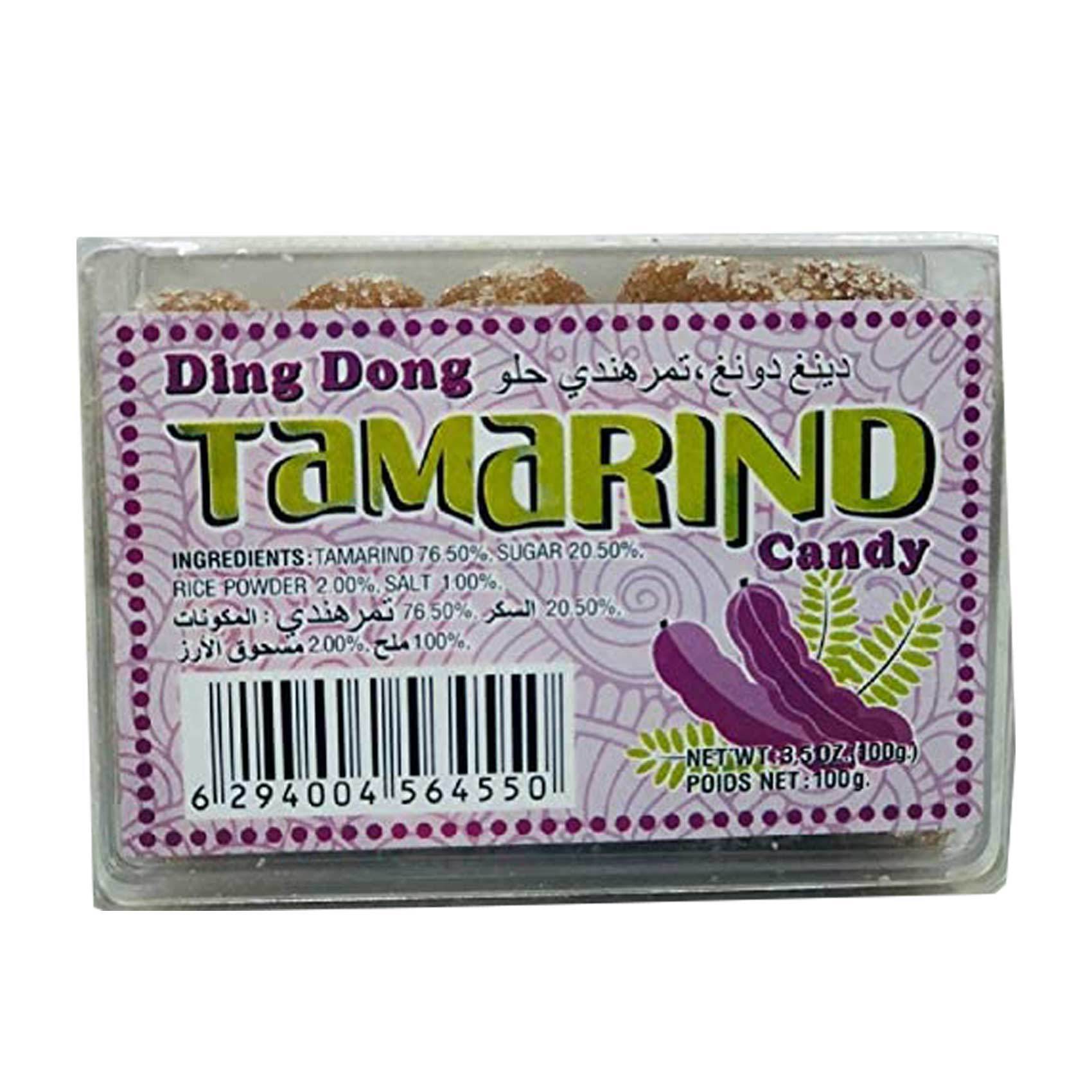 Buy Ding Dong Tamarind Candy Sweet 100g Online Shop Food Cupboard On Carrefour Uae