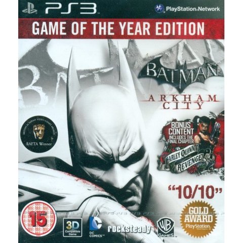 batman arkham city playstation 3