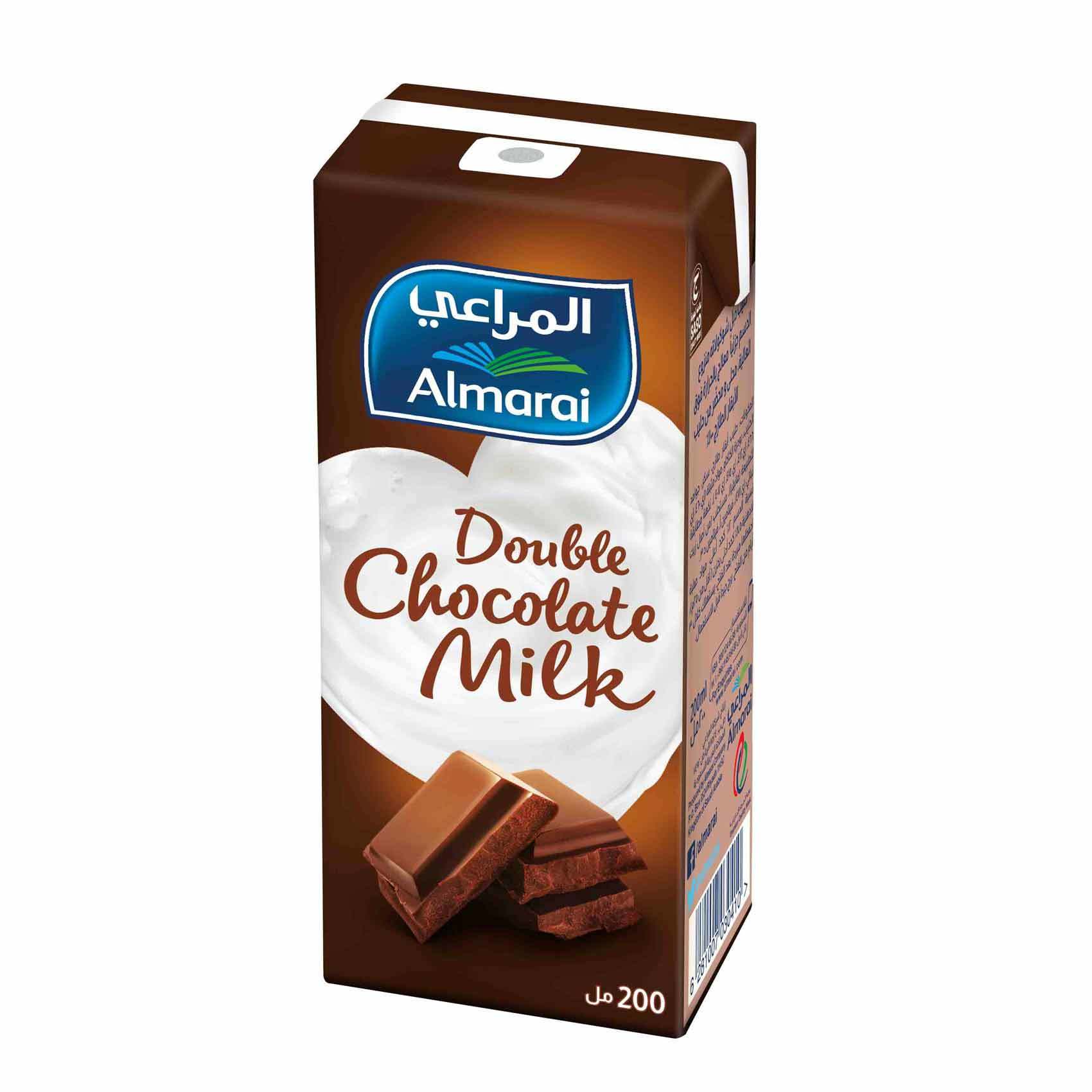 Buy Almarai Uht Milk Double Chocolate 200ml Online Shop Fresh Food On Carrefour Uae
