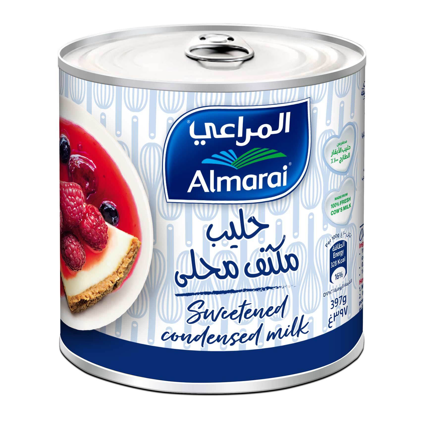 Buy Almarai Sweetened Condensed Milk 397 G Online Shop Food Cupboard On Carrefour Saudi Arabia
