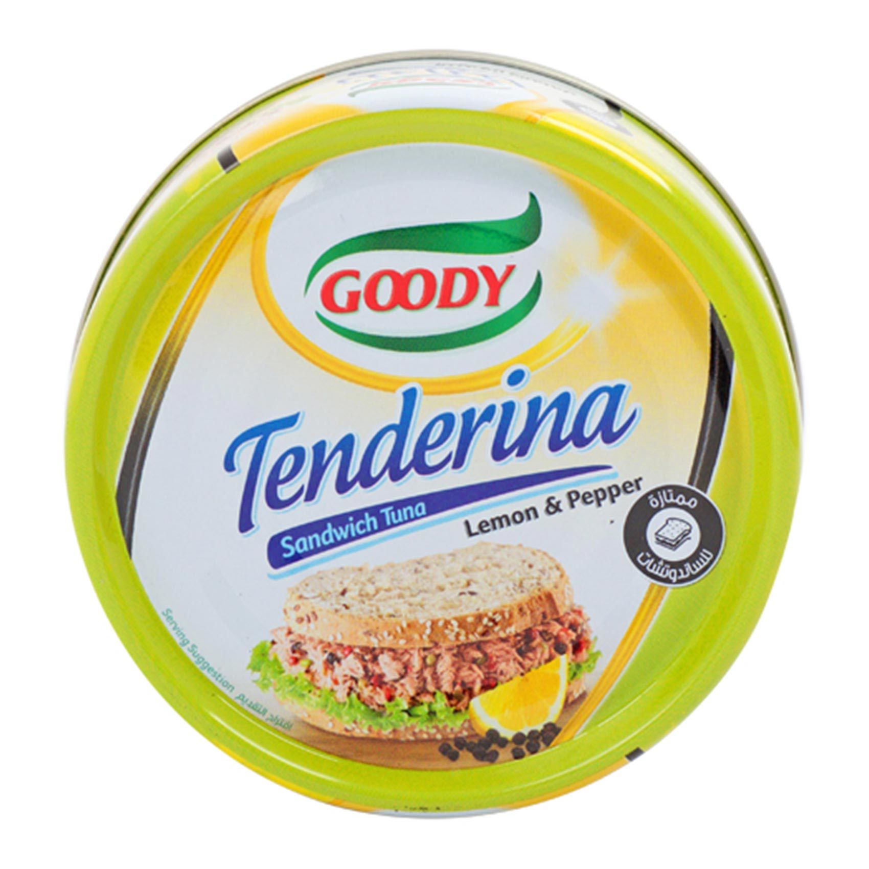 Buy Goody Tenderina Tuna Pepper Lemon 80 G Online Shop Food Cupboard On Carrefour Saudi Arabia