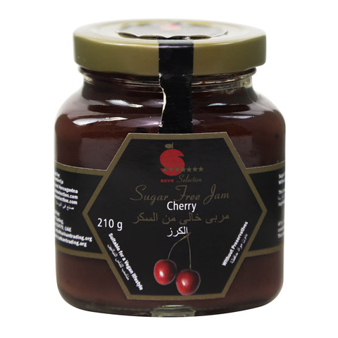 Sava Selection Sugar Free Cherry Jam 210g