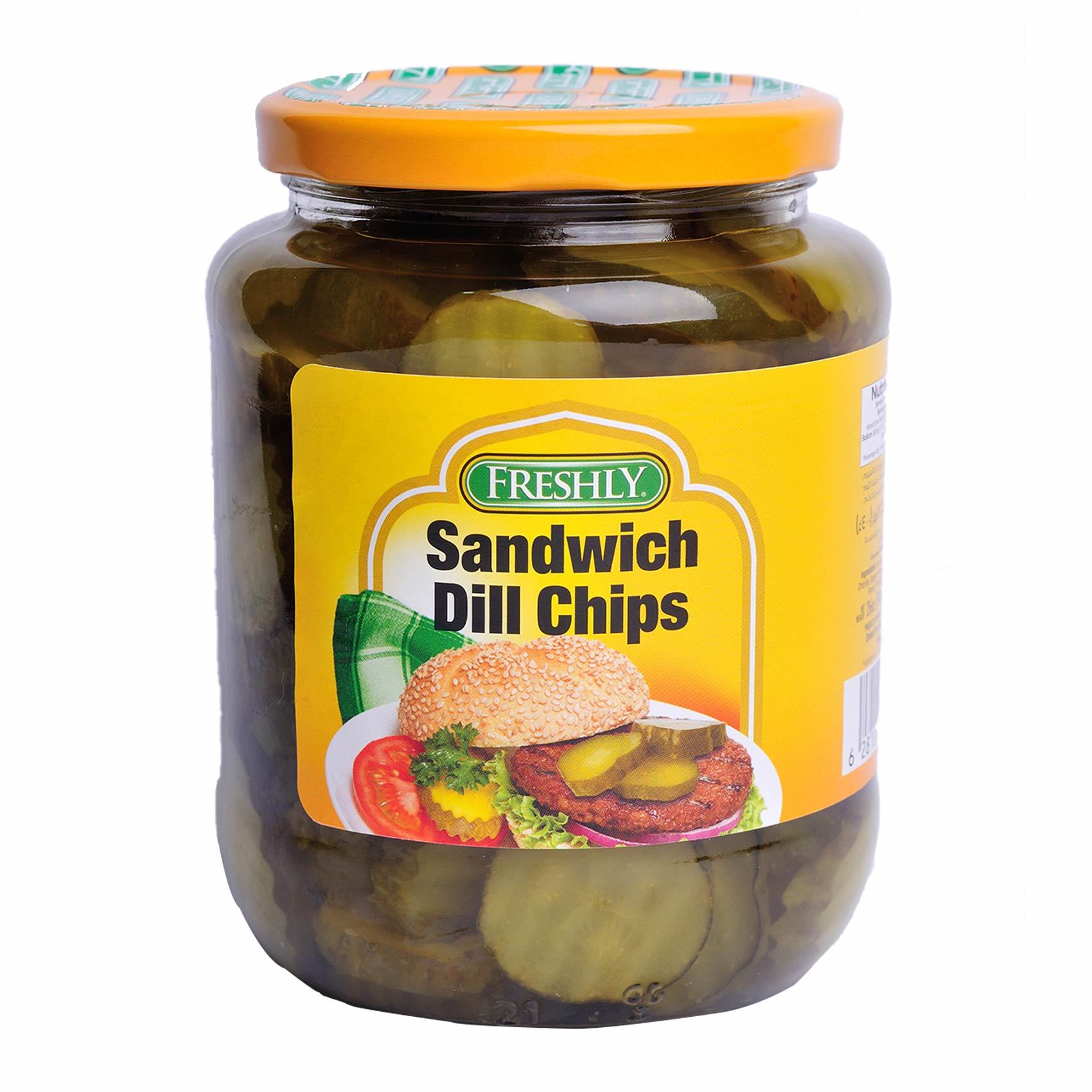 Buy Freshly Sandwich Dill Chips 740 G Online Shop Food Cupboard On Carrefour Saudi Arabia