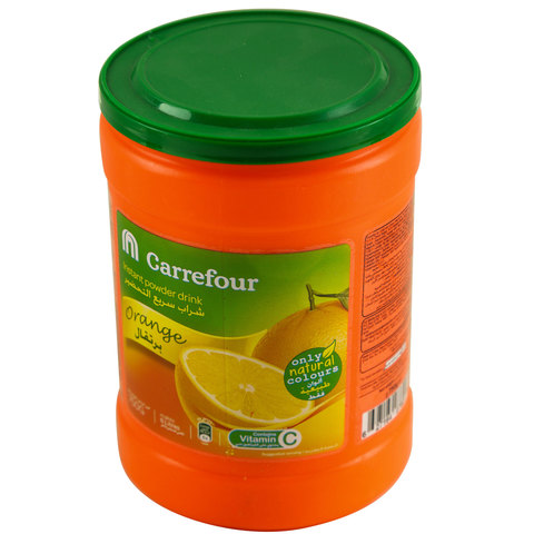 Buy Carrefour Orange Powder Drinks 750g Online Shop Beverages On Carrefour Uae