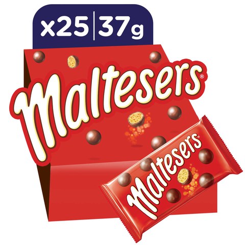 Buy Maltesers Standard 37 G X 25 Online Shop Food Cupboard On Carrefour Saudi Arabia