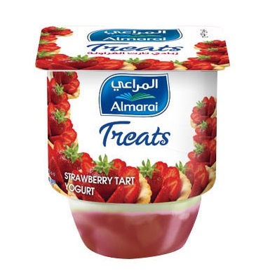 Buy Almarai Treats Strawberry Tarte Yogurt 100 Gm Online Shop Fresh Food On Carrefour Egypt