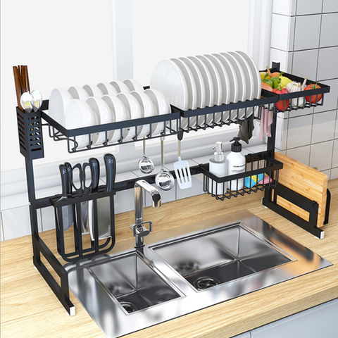 Featured image of post Dish Rack In Cabinet / Dish rack dishes drainboard drying drainer storage holder stand kitchen cabinet organizer for dish/plate/bowl/cup/pot lid/book.