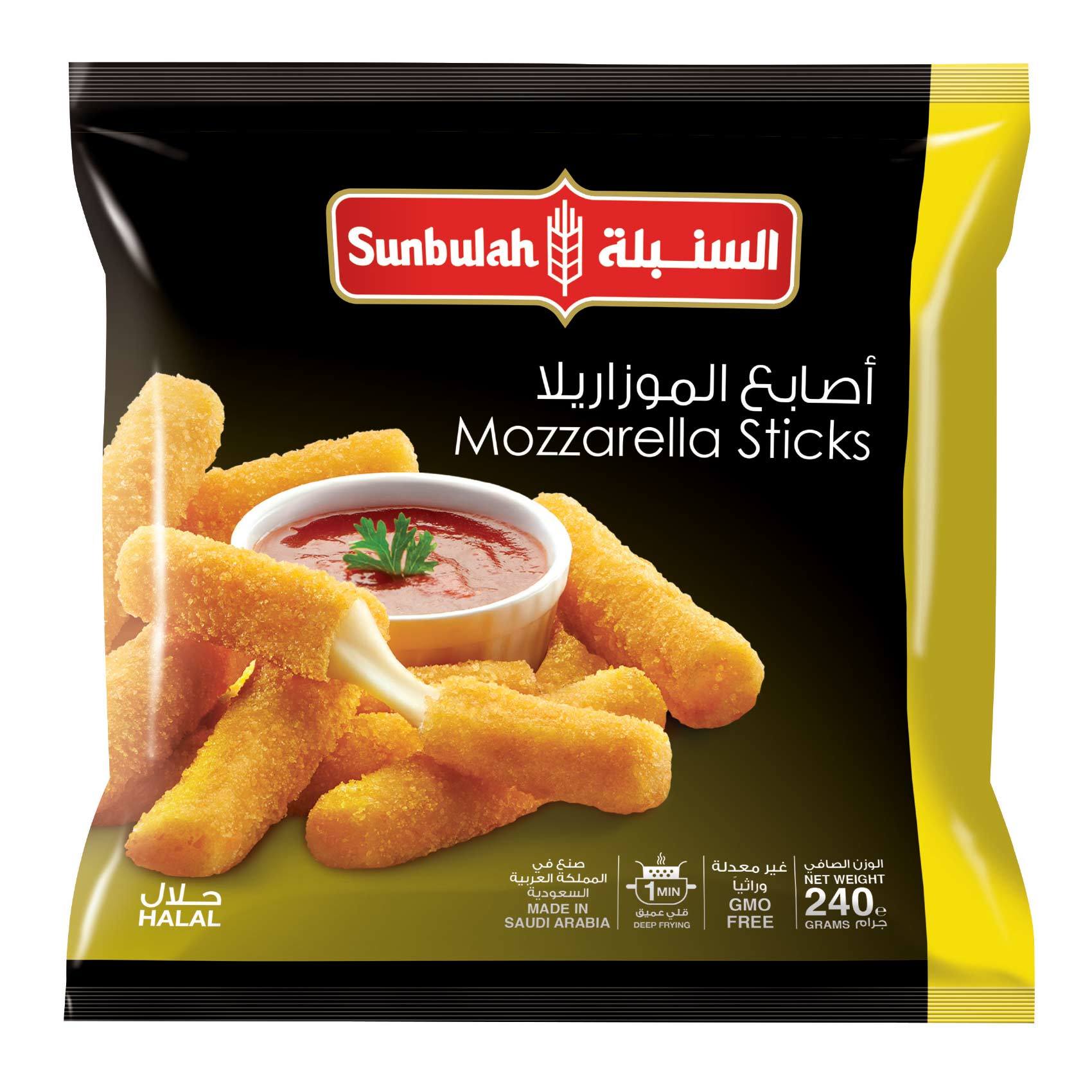 Buy Sunbulah Mozzrella Sticks 240 G Online Shop Frozen Food On Carrefour Saudi Arabia