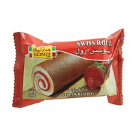 Sara Cake Strawberry Swiss Roll 75g