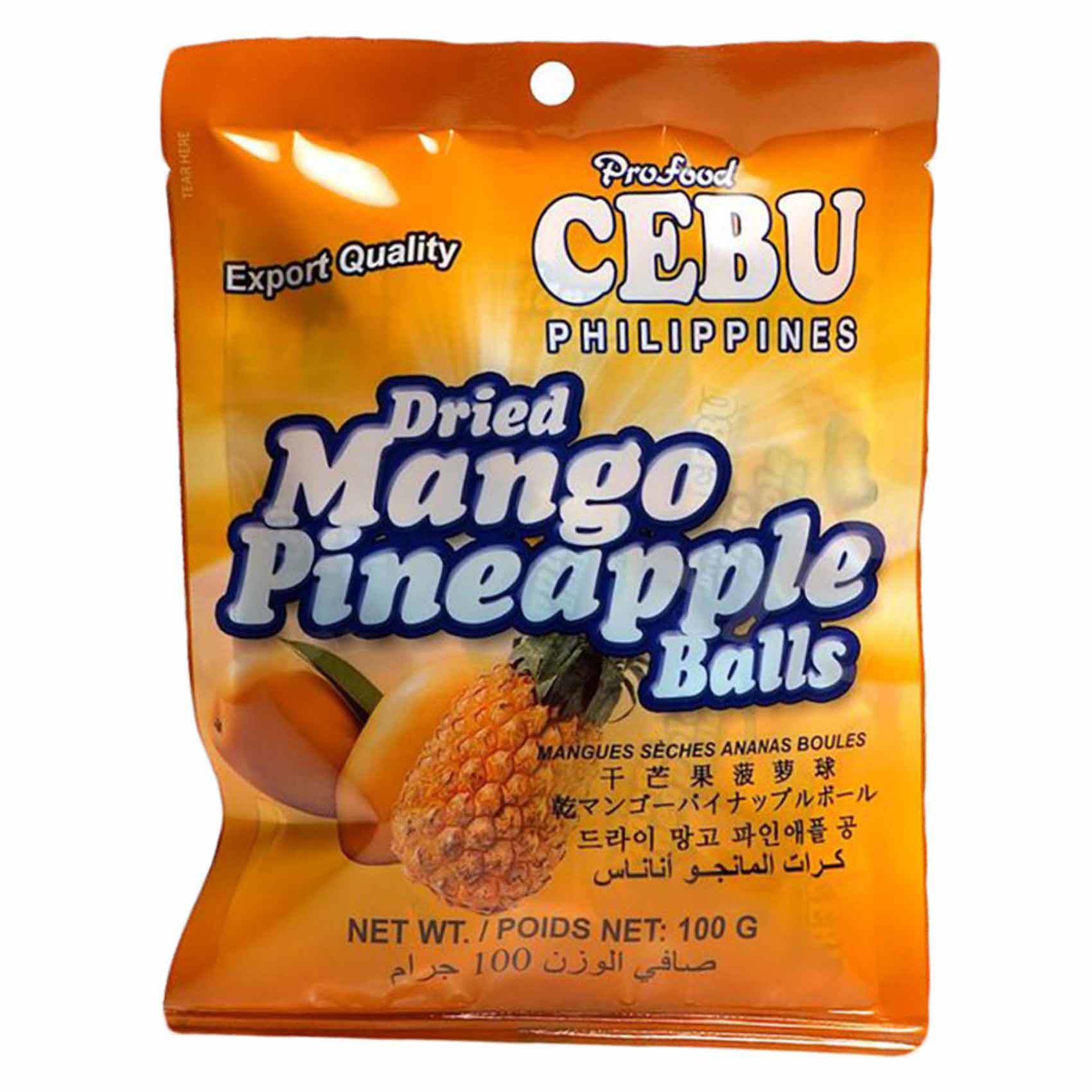 Buy Cebu Dried Mango Tamarind Balls 100g Online Shop Food Cupboard On Carrefour Uae