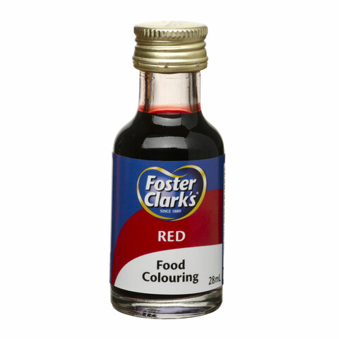 Buy Foster Clarks Red Food Color 28 Ml Online Shop Food Cupboard On Carrefour Saudi Arabia