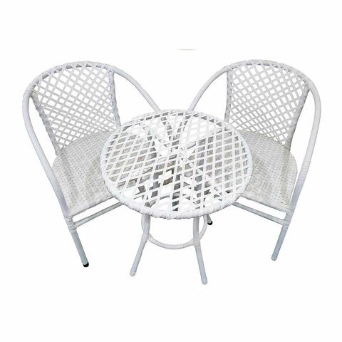 Buy Rattan Garden Set 2 Chairs Table Online Shop Home Garden On Carrefour Egypt