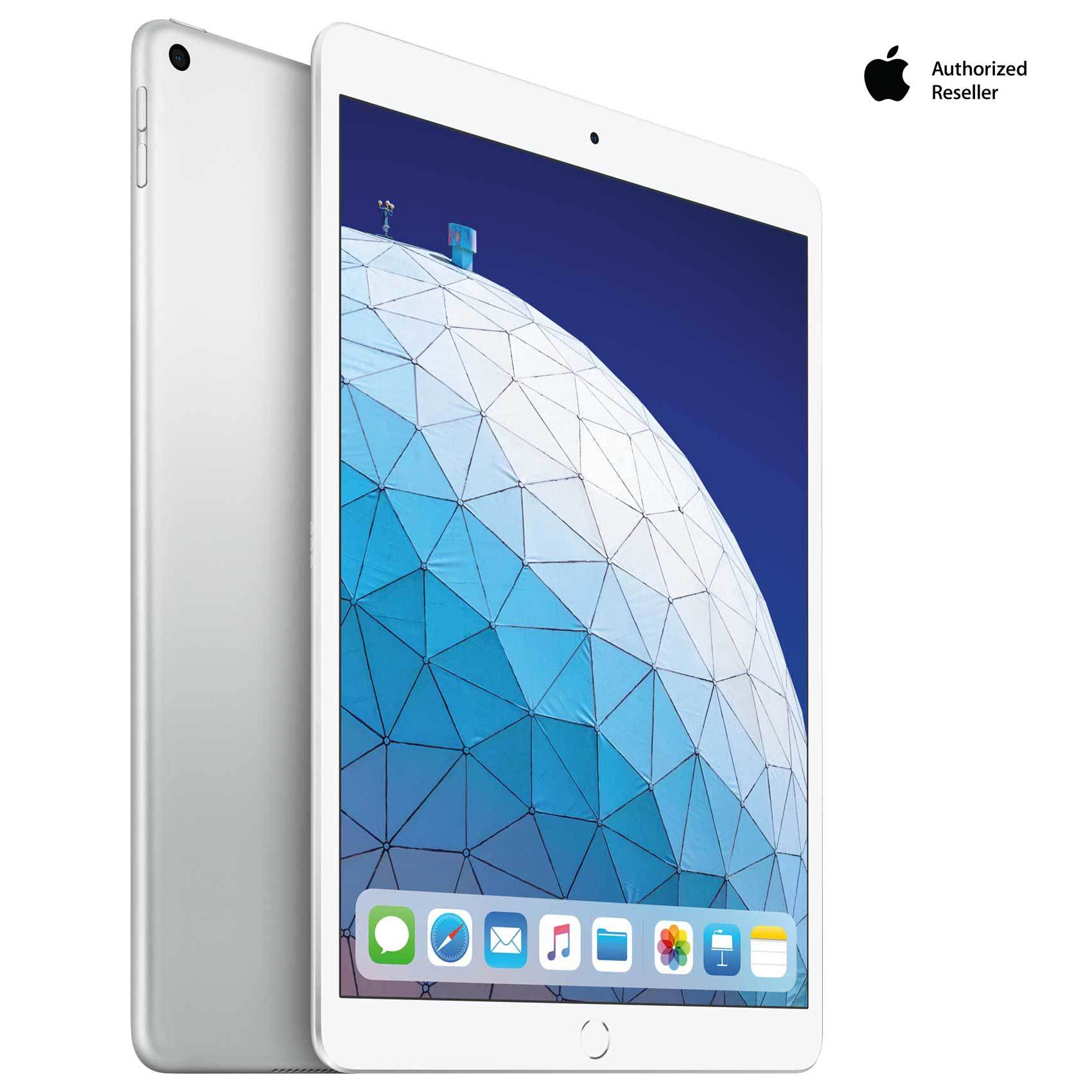 Buy Apple Ipad Air Wi Fi Cellular 64gb 10 5 Silver 3rd Generation Online Shop Smartphones Tablets Wearables On Carrefour Uae