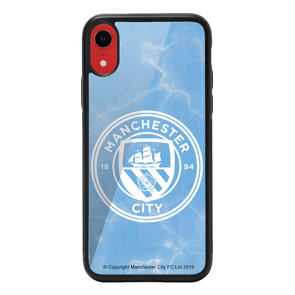 Buy Man City F C Manchester City Logo Iphone Xr Online Shop Smartphones Tablets Wearables On Carrefour Uae