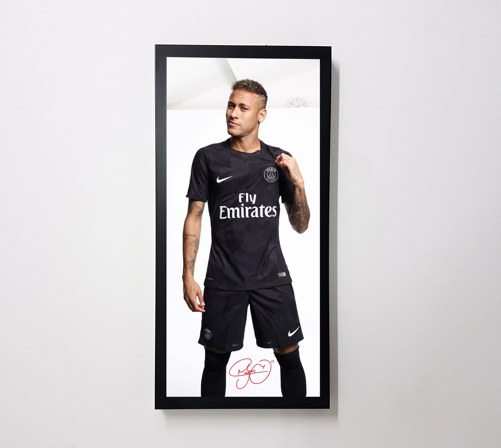 Buy Boomah Accessories Neymar Psg Autographed Poster With Frame Online Shop Home Garden On Carrefour Uae