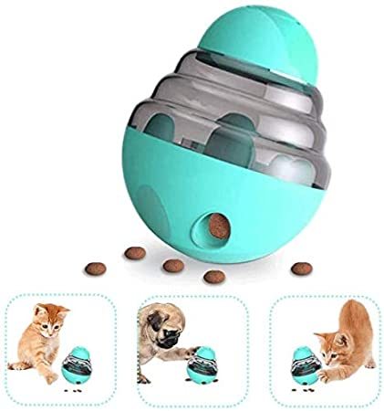 Buy Toy Ball Dog Cat Tumbler Treat Ball Slow Feeder Toy Pet Food Dispenser Puzzle Toy For Dog Cat Natural Instinct Fulfillment Iq Active Stimulation Hellip Online Shop Pet Supplies On Carrefour