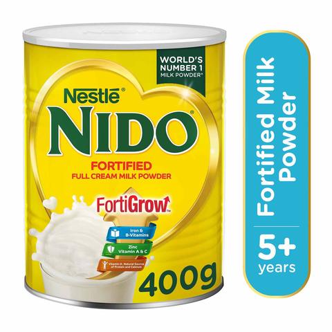 Buy Nido Fortified Full Cream Powder Milk 400 G Online Shop Food Cupboard On Carrefour Saudi Arabia