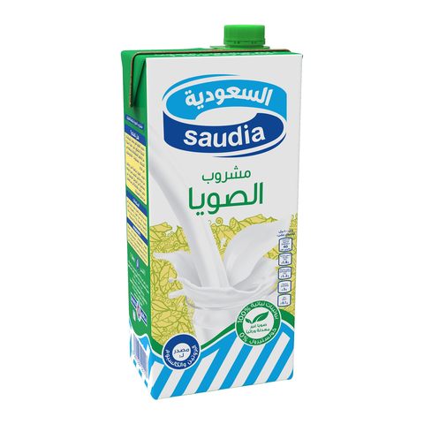 Buy Saudia Soya Milk Vanilla Flavored 1 L Online Shop Fresh Food On Carrefour Saudi Arabia