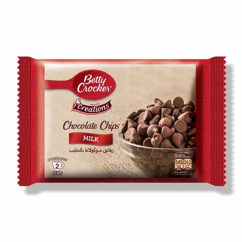 Buy Betty Crocker Milk Chocolate Chips 200 G Online Shop Food Cupboard On Carrefour Saudi Arabia