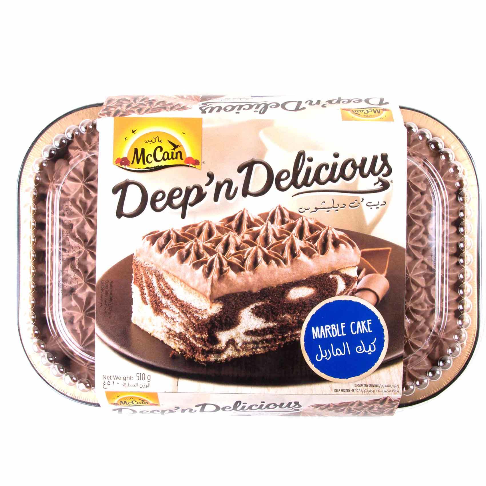 Buy Mccain Deep N Delicious Marble Cake 510g Online Shop On Carrefour Uae