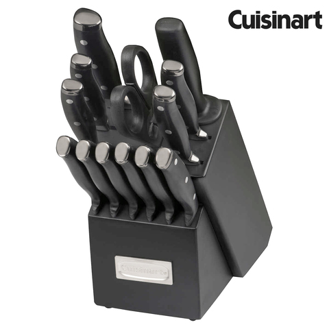 Featured image of post Cuisinart 15 Pc Triple Rivet Knife Block Set - Black : Alibaba.com offers 867 15pcs knife block set products.